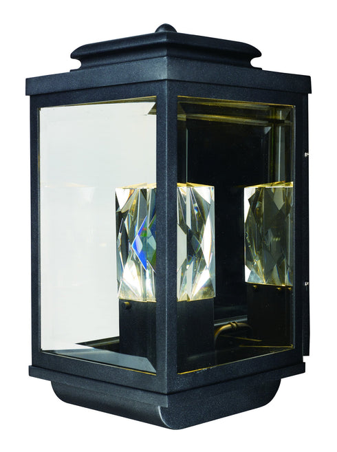 Maxim Mandeville LED 2 Light Outdoor Wall Lantern Model: 53526CLGBK