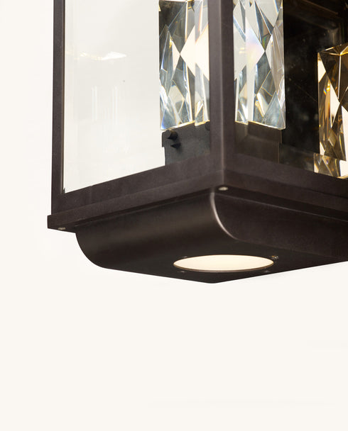 Maxim Mandeville LED 2 Light Outdoor Wall Lantern Model: 53526CLGBK