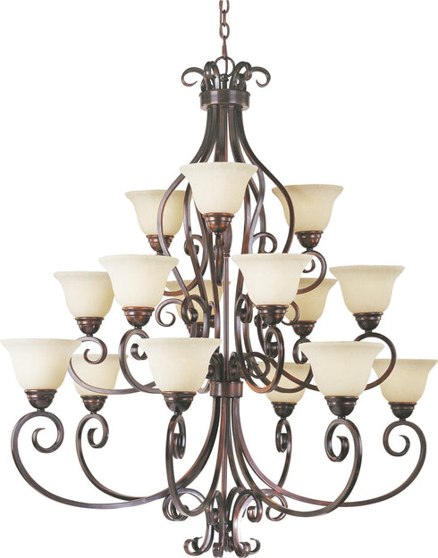 Maxim Manor Multi Tier Chandelier Model: 12209FIOI