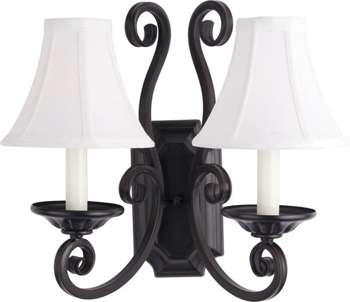Maxim Manor Wall Sconce Model: 12218OI/SHD123