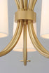 Maxim Meridian Chandelier Model: 25295OFNAB