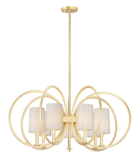 Maxim Meridian Chandelier Model: 25297OFNAB