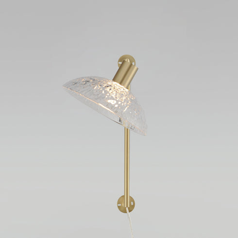 Maxim Metropolis Pin Up Wall Sconce Model: 24980TCSBR