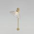 Maxim Metropolis Pin Up Wall Sconce Model: 24980TCSBR