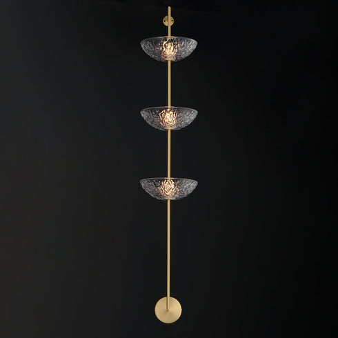 Maxim Metropolis Wall Sconce Model: 24989TCSBR