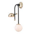Maxim Mingle LED Wall Sconce Model: 21662WTBZSBR