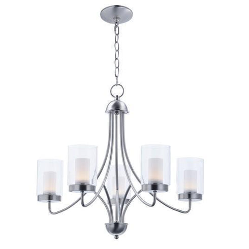 Maxim Mod Chandelier Model: 30265CLFTSN