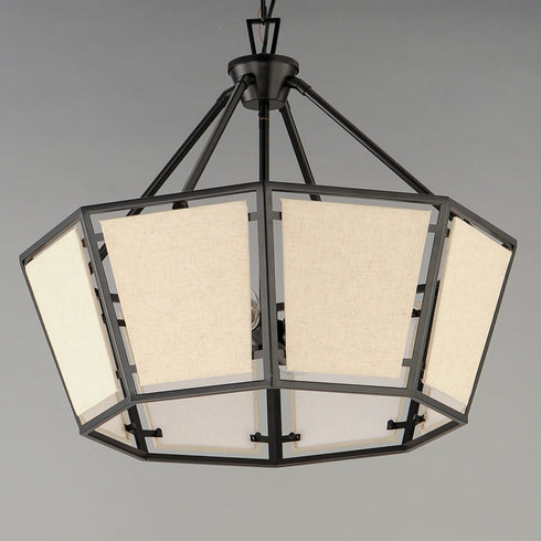 Maxim Montauk 4 Light Chandelier Model: 20265CVBK