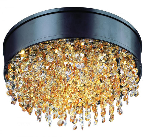 Maxim Mystic 11 Light LED Flush Mount Model: 39650SHBZ