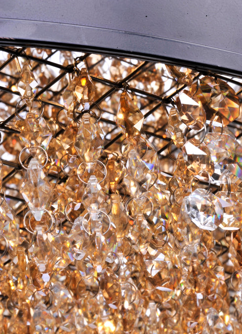 Maxim Mystic 11 Light LED Flush Mount Model: 39650SHBZ