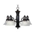 Maxim Newburg Down Light Chandelier Model: 20325MRSN