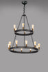 Maxim Noble 16 Light Chandelier Model: 26277BKNAB