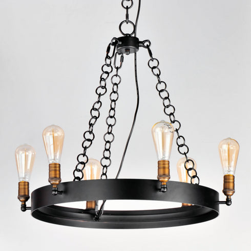 Maxim Noble Chandelier Model: 26273BKNAB