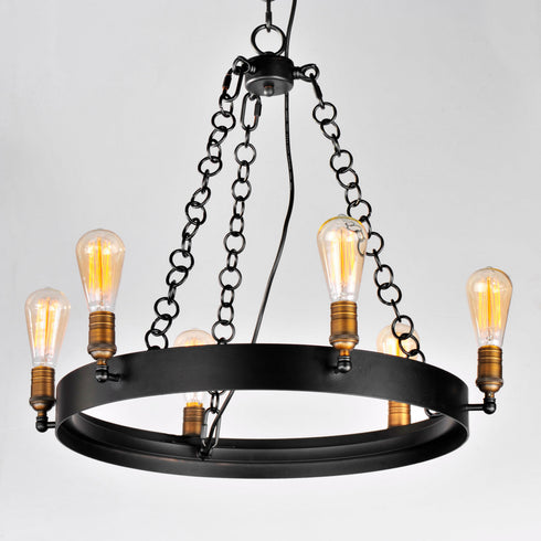 Maxim Noble Chandelier Model: 26273BKNAB