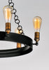 Maxim Noble Chandelier Model: 26273BKNAB