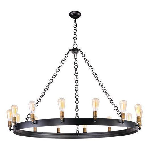Maxim Noble Chandelier Model: 26276BKNAB/BUI