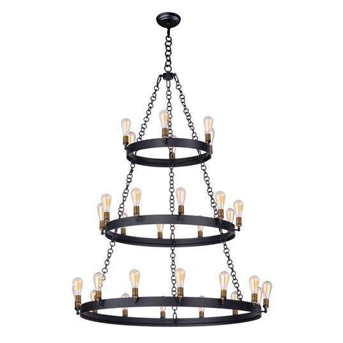 Maxim Noble Chandelier Model: 26278BKNAB/BUI