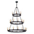 Maxim Noble Chandelier Model: 26278BKNAB/BUI