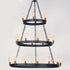 Maxim Noble Chandelier Model: 26278BKNAB/BUI