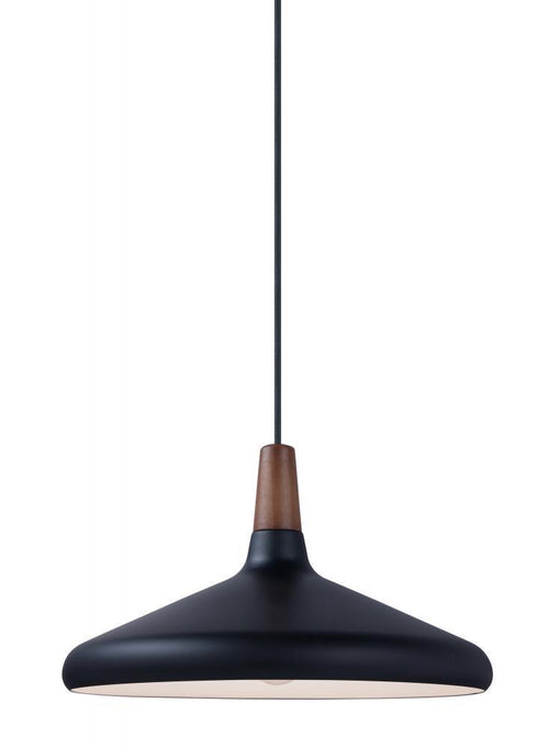 Maxim Nordic 1 Light Pendant Model: 11354WNBK