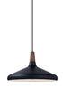 Maxim Nordic 1 Light Pendant Model: 11354WNBK
