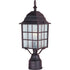 Maxim North Church Outdoor Pol Post Mount Model: 1052BK