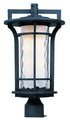 Maxim Oakville LED E26 Oakville LED 1 Light Outdoor Pole/Post Lantern Model: 65780WGBO