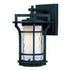 Maxim Oakville LED E26 Oakville LED 1 Light Outdoor Wall Lantern Model: 65782WGBO