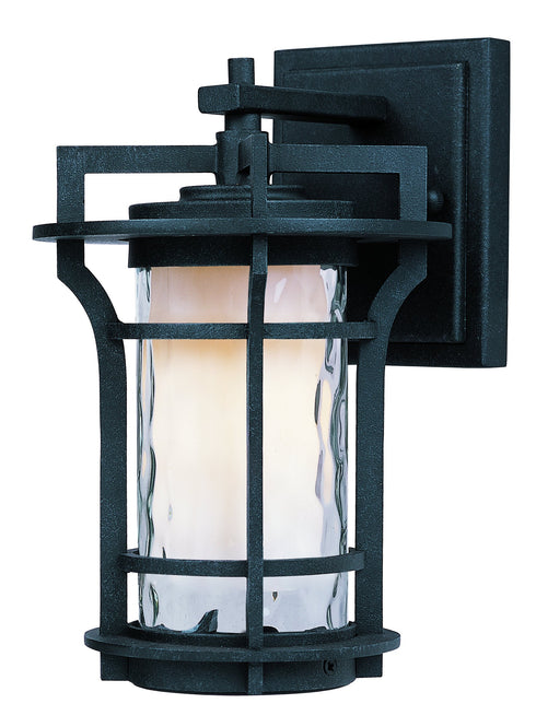 Maxim Oakville LED E26 Oakville LED 1 Light Outdoor Wall Lantern Model: 65782WGBO