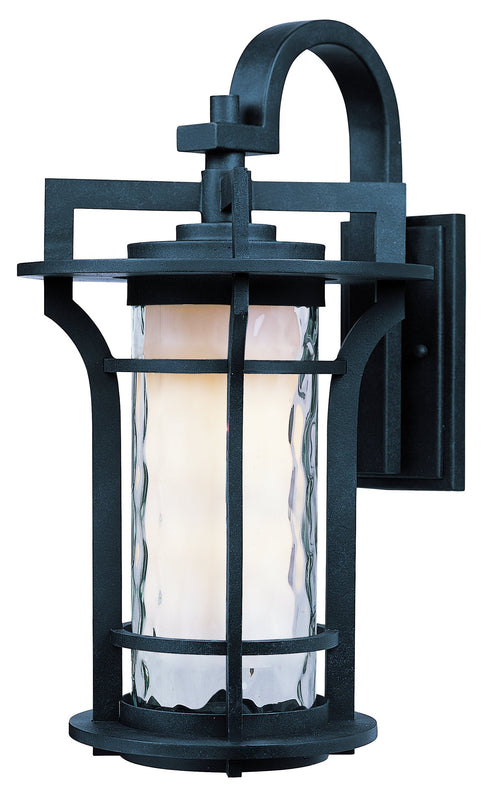 Maxim Oakville LED E26 Oakville LED 1 Light Outdoor Wall Lantern Model: 65784WGBO