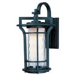 Maxim Oakville LED E26 Oakville LED 1 Light Outdoor Wall Lantern Model: 65785WGBO