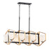 Maxim Oblique Linear Pendant Model: 26358SWGLDBK