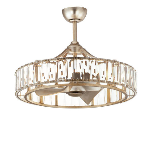 Maxim Odeon 8 Light Wifi Enabled LED Fandelight Model: 61018BK