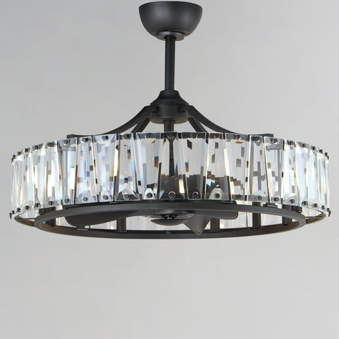 Maxim Odeon 8 Light Wifi Enabled LED Fandelight Model: 61018BK