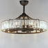 Maxim Odeon 8 Light Wifi Enabled LED Fandelight Model: 61018BK