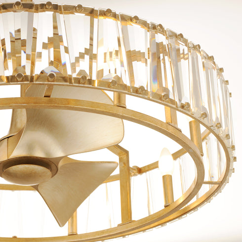 Maxim Odeon 8 Light Wifi Enabled LED Fandelight Model: 61018BK
