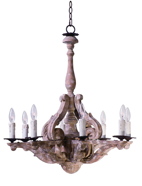 Maxim Olde World Single Tier Chandelier Model: 39617SW