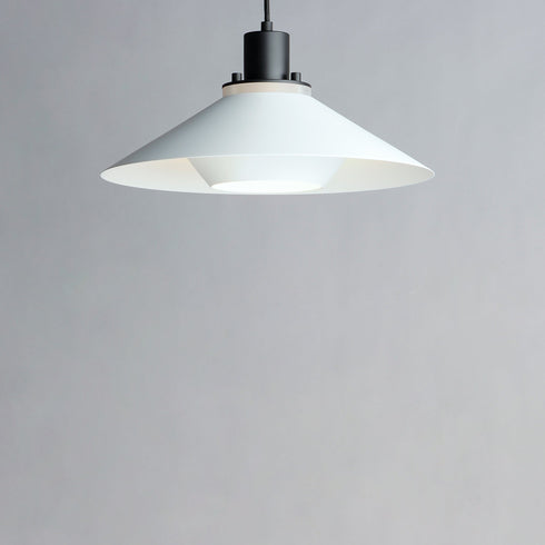 Maxim Oslo 15.75 Inch 1 Light Medium Pendant Model: 11412BKWT