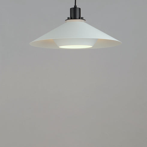 Maxim Oslo 19 Inch 1 Light Large Pendant Model: 11414BKWT