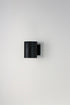 Maxim Outpost 1 Light 7.25 Inch High Outdoor Wall Model: 26101BK