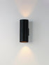 Maxim Outpost 2 Light 15 Inch High Outdoor Wall Model: 26103BK