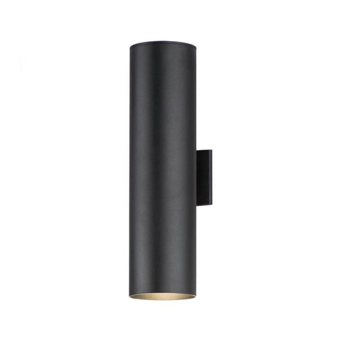 Maxim Outpost 2 Light 22 Inch High LED Outdoor Wall Model: 86405BK