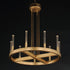 Maxim Ovation Single Tier Chandelier Model: 16162CRGLD