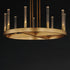 Maxim Ovation Single Tier Chandelier Model: 16162CRGLD