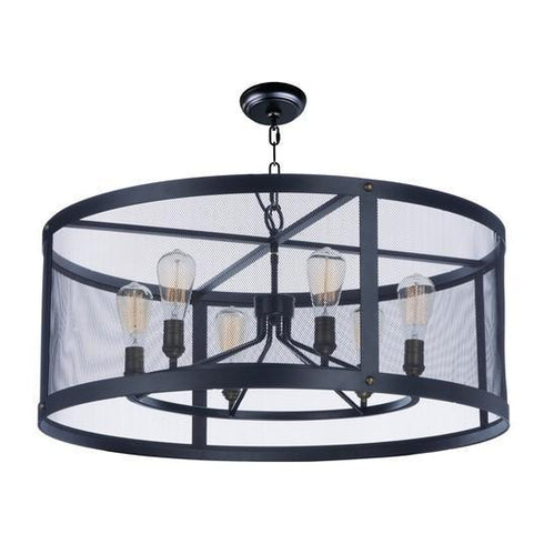 Maxim Palladium Chandelier Model: 20114BKNAB