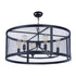 Maxim Palladium Chandelier Model: 20114BKNAB