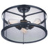 Maxim Palladium Semi Flush Mount Model: 20110BKNAB/BUI