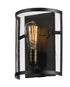 Maxim Palladium Wall Sconce Model: 20112BKNAB/BUI
