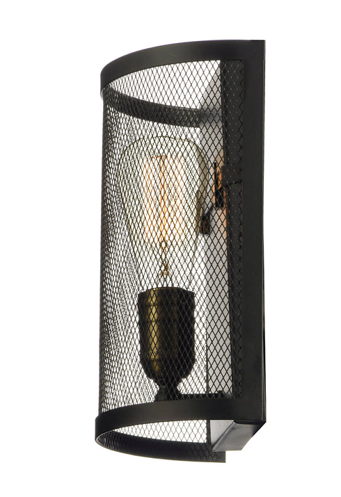 Maxim Palladium Wall Sconce Model: 20112BKNAB/BUI