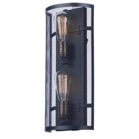Maxim Palladium Wall Sconce Model: 20119BKNAB/BUI